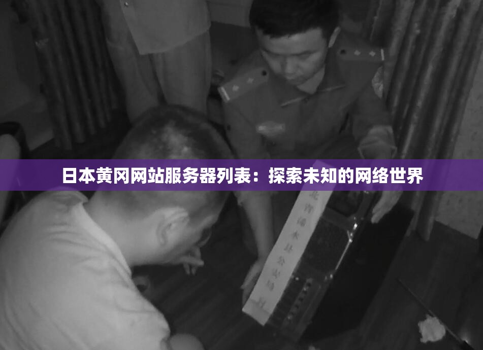 日本黄冈网站服务器列表：探索未知的网络世界