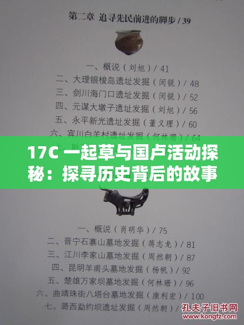 17C 一起草与国卢活动探秘：探寻历史背后的故事
