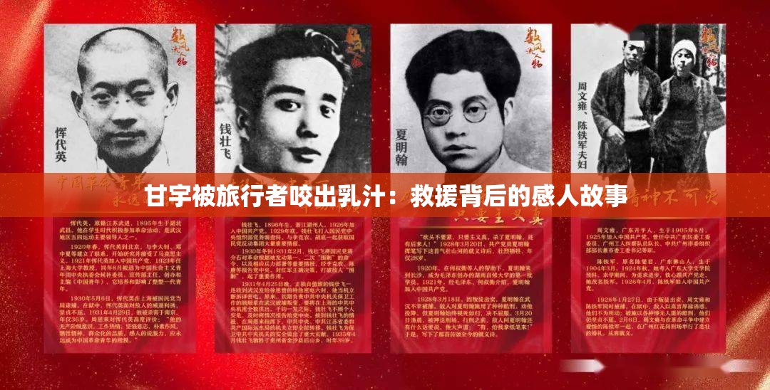 甘宇被旅行者咬出乳汁：救援背后的感人故事
