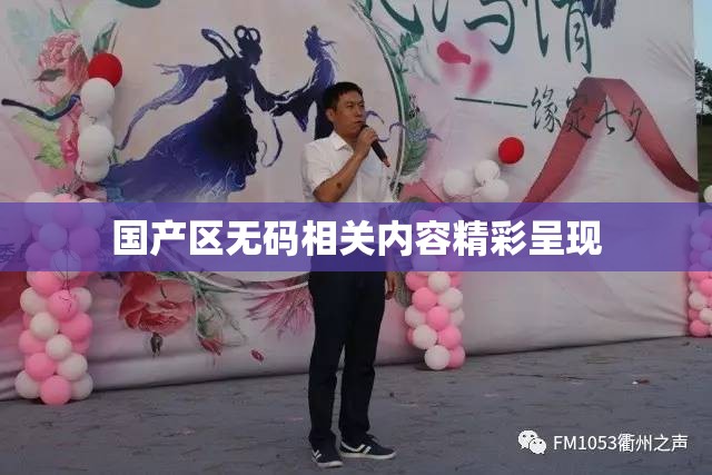 国产区无码相关内容精彩呈现
