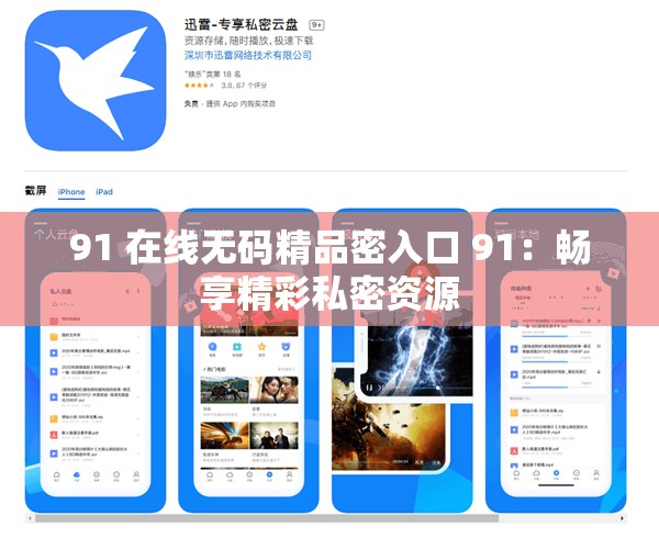 91 在线无码精品密入口 91：畅享精彩私密资源