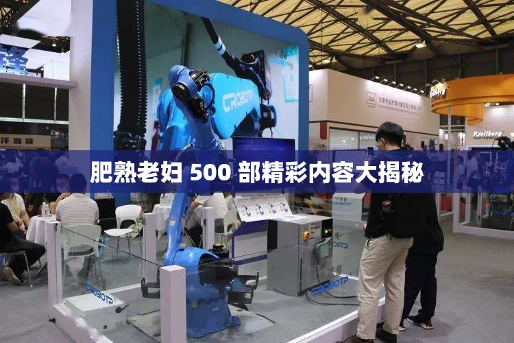 肥熟老妇 500 部精彩内容大揭秘