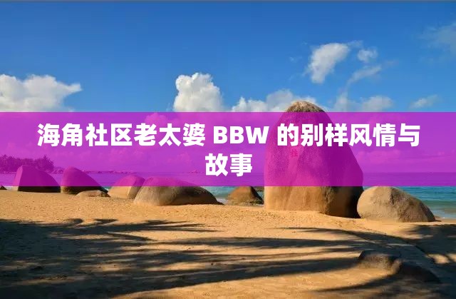 海角社区老太婆 BBW 的别样风情与故事