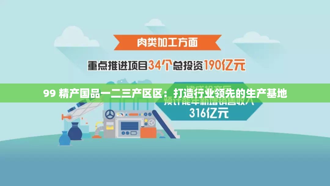 99 精产国品一二三产区区：打造行业领先的生产基地
