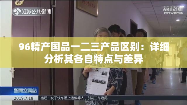 96精产国品一二三产品区别：详细分析其各自特点与差异