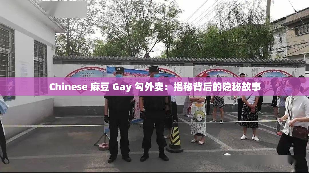 Chinese 麻豆 Gay 勾外卖：揭秘背后的隐秘故事