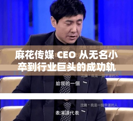 麻花传媒 CEO 从无名小卒到行业巨头的成功轨迹