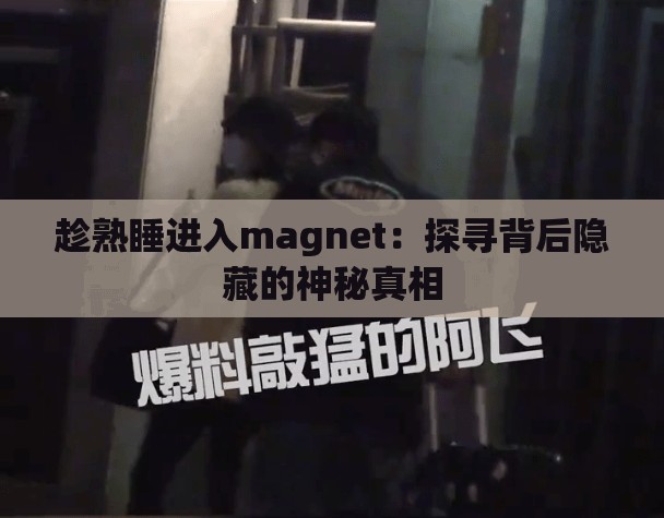 趁熟睡进入magnet：探寻背后隐藏的神秘真相