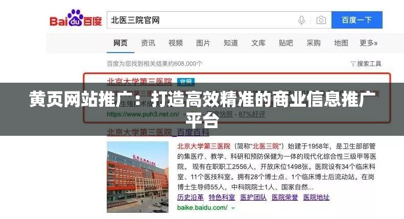 黄页网站推广：打造高效精准的商业信息推广平台