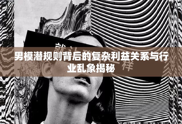 男模潜规则背后的复杂利益关系与行业乱象揭秘