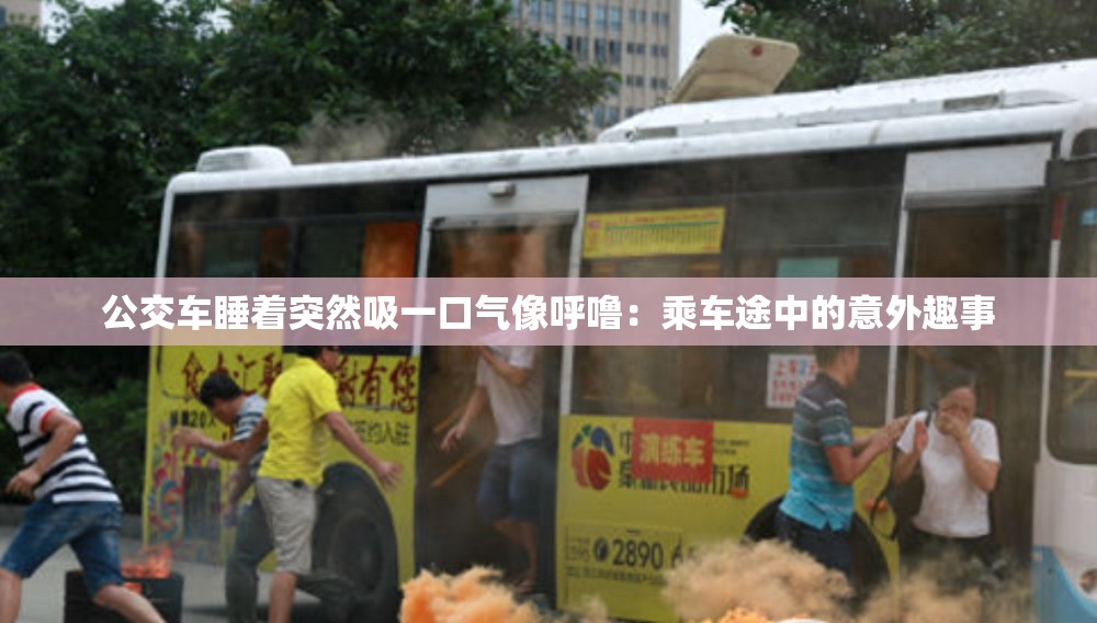 公交车睡着突然吸一口气像呼噜：乘车途中的意外趣事