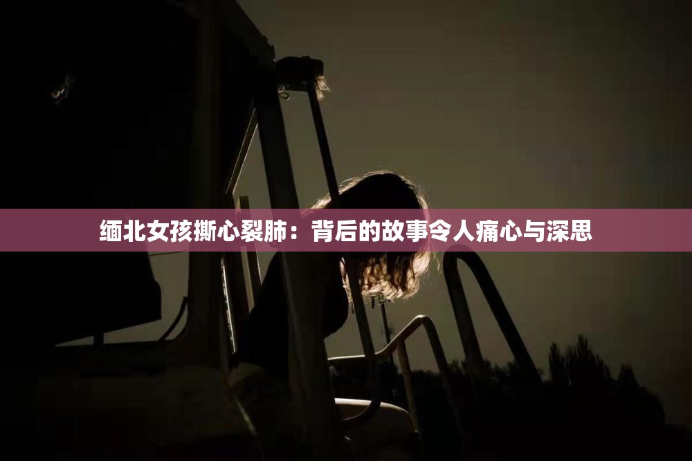 缅北女孩撕心裂肺：背后的故事令人痛心与深思