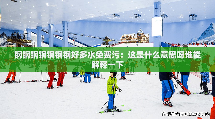 钢钢钢钢钢钢钢好多水免费污：这是什么意思呀谁能解释一下