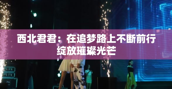 西北君君：在追梦路上不断前行绽放璀璨光芒