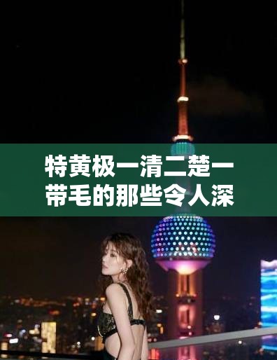 特黄极一清二楚一带毛的那些令人深思的过往与发展