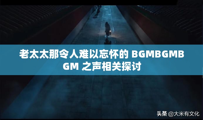老太太那令人难以忘怀的 BGMBGMBGM 之声相关探讨