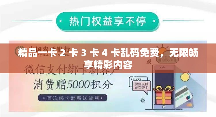 精品一卡 2 卡 3 卡 4 卡乱码免费，无限畅享精彩内容
