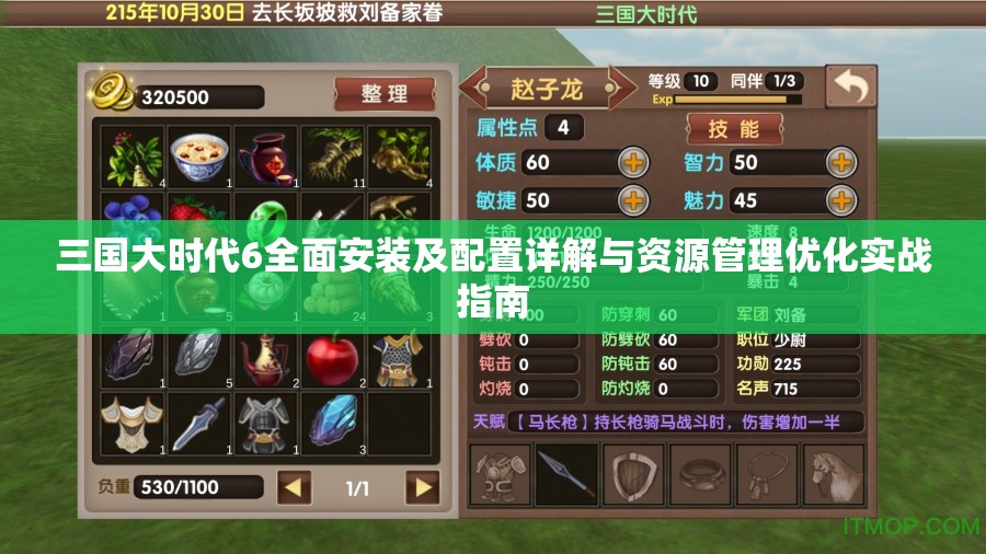三国大时代6全面安装及配置详解与资源管理优化实战指南
