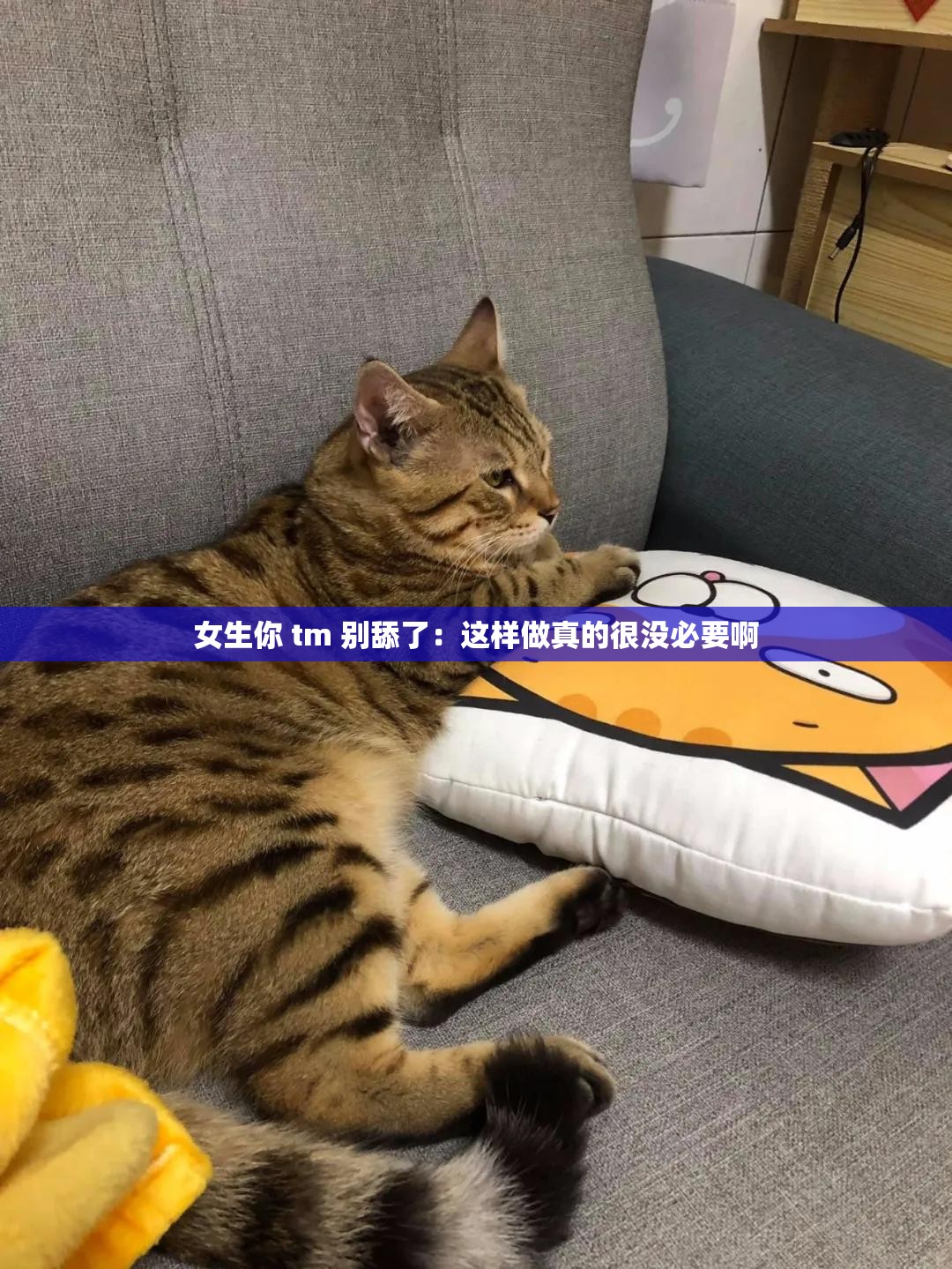 女生你 tm 别舔了：这样做真的很没必要啊