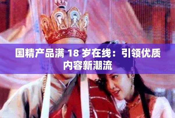 国精产品满 18 岁在线：引领优质内容新潮流
