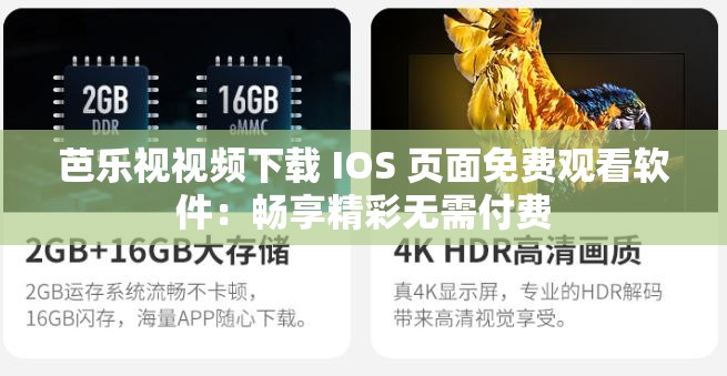 芭乐视视频下载 IOS 页面免费观看软件：畅享精彩无需付费
