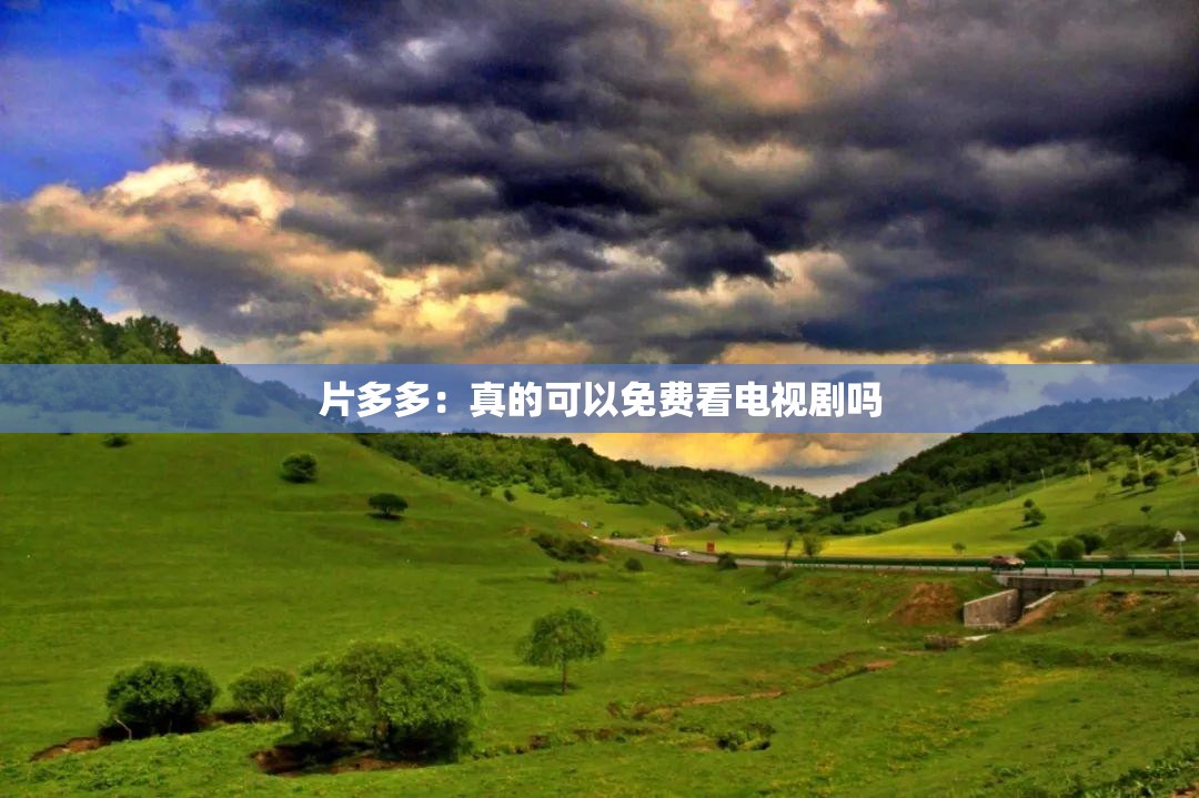 片多多：真的可以免费看电视剧吗