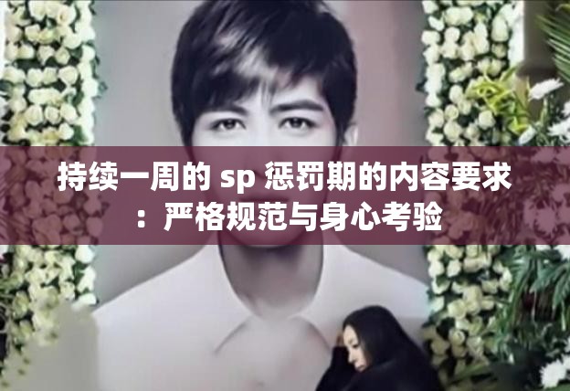 持续一周的 sp 惩罚期的内容要求：严格规范与身心考验
