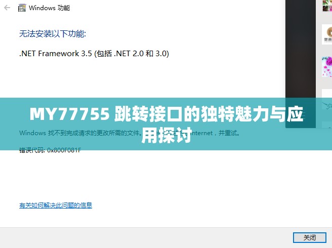 MY77755 跳转接口的独特魅力与应用探讨