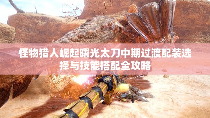 怪物猎人崛起曙光太刀中期过渡配装选择与技能搭配全攻略