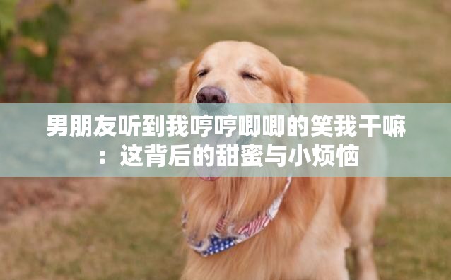 男朋友听到我哼哼唧唧的笑我干嘛：这背后的甜蜜与小烦恼