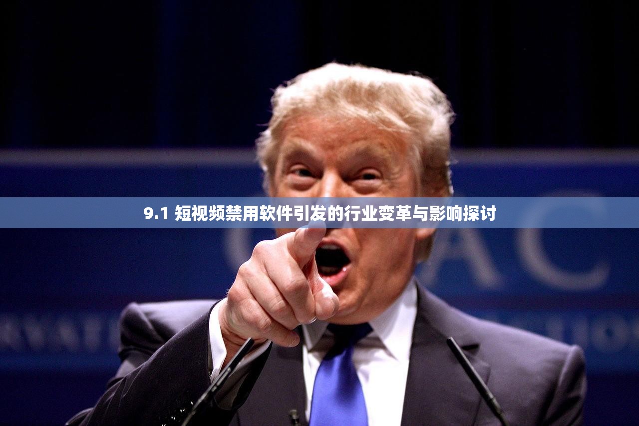 9.1 短视频禁用软件引发的行业变革与影响探讨