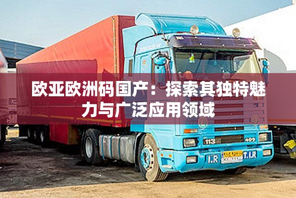 欧亚欧洲码国产：探索其独特魅力与广泛应用领域