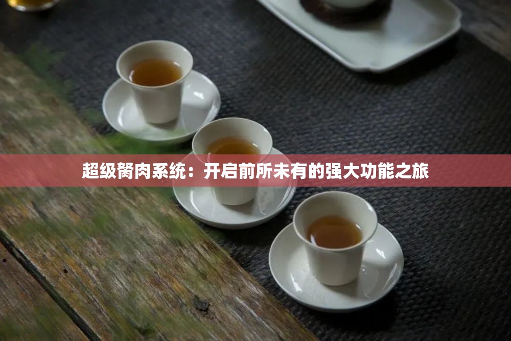 超级胬肉系统：开启前所未有的强大功能之旅