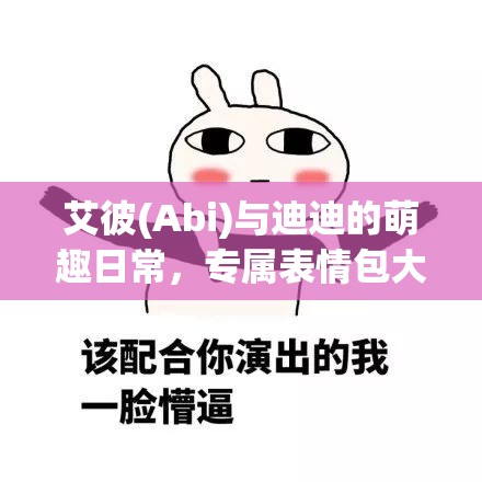 艾彼(Abi)与迪迪的萌趣日常，专属表情包大揭秘，探索无限欢乐之旅