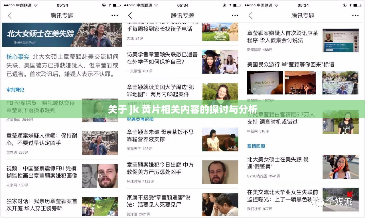 关于 jk 黄片相关内容的探讨与分析