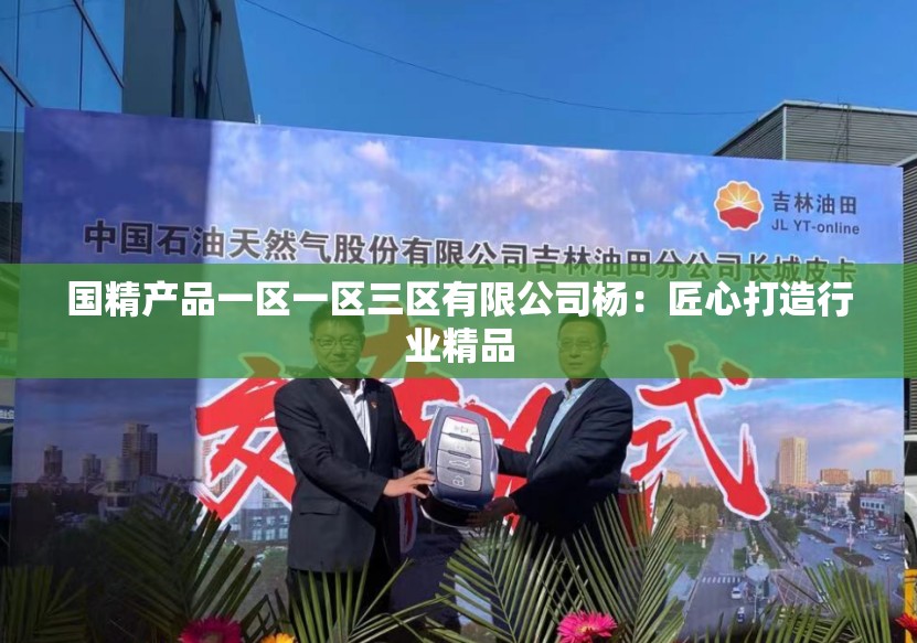 国精产品一区一区三区有限公司杨：匠心打造行业精品