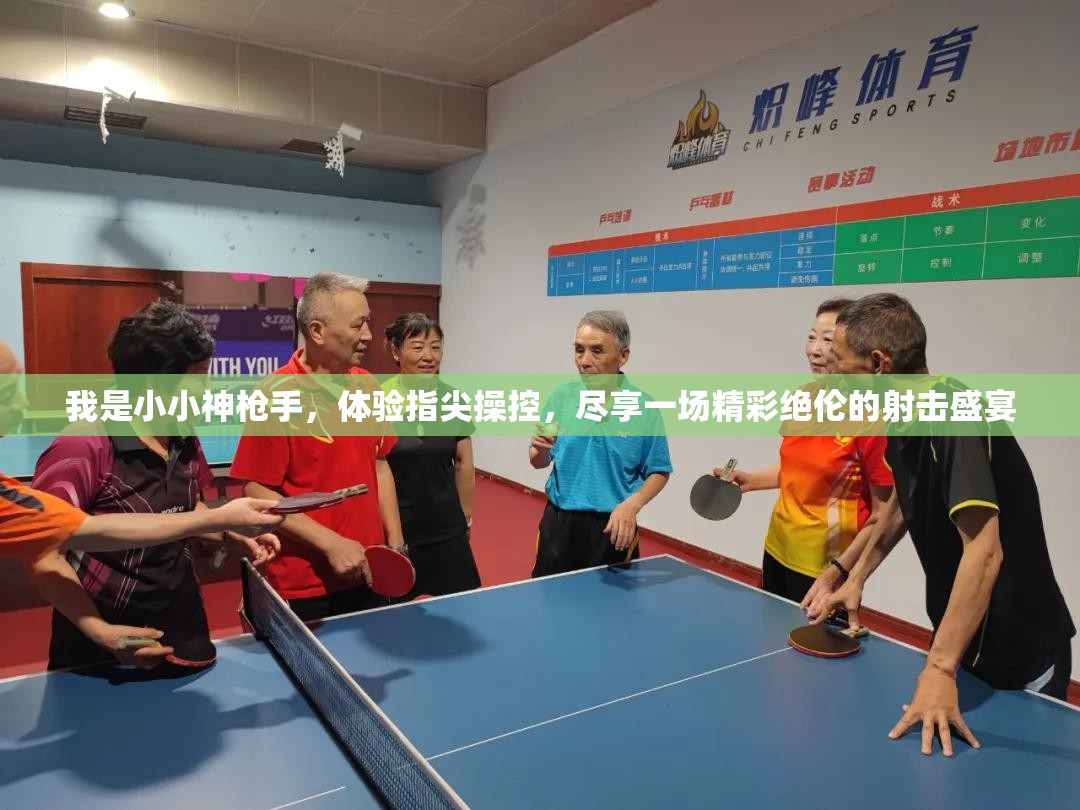 我是小小神枪手，体验指尖操控，尽享一场精彩绝伦的射击盛宴