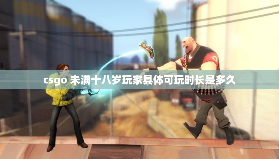 csgo 未满十八岁玩家具体可玩时长是多久