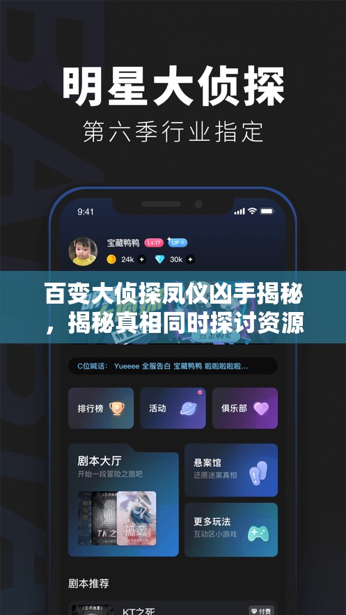 百变大侦探凤仪凶手揭秘，揭秘真相同时探讨资源管理、高效利用与避免浪费策略