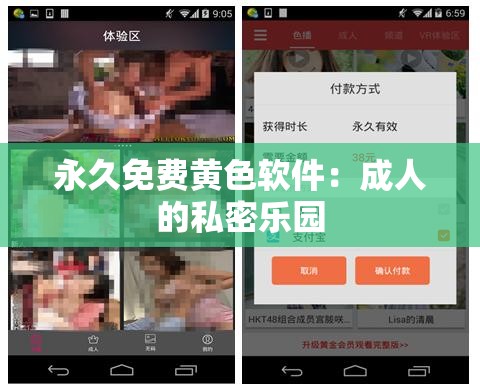 永久免费黄色软件：成人的私密乐园