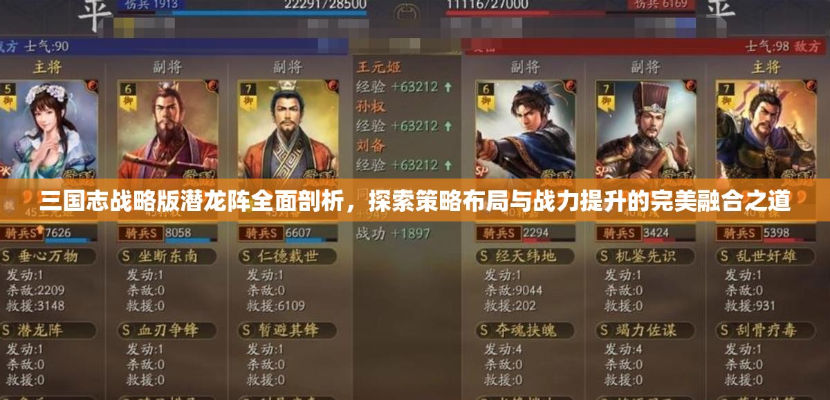 三国志战略版潜龙阵全面剖析，探索策略布局与战力提升的完美融合之道