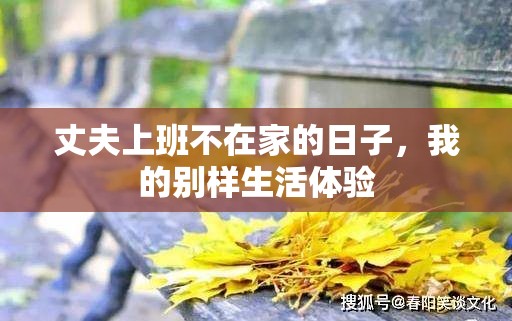 丈夫上班不在家的日子，我的别样生活体验