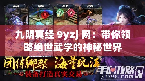 九阴真经 9yzj 网：带你领略绝世武学的神秘世界