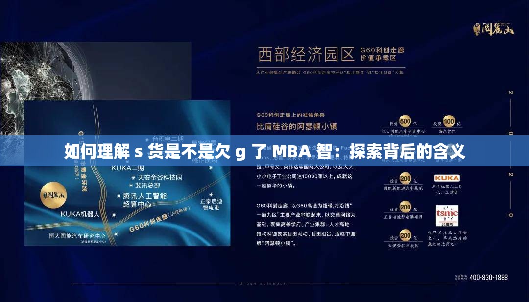 如何理解 s 货是不是欠 g 了 MBA 智：探索背后的含义