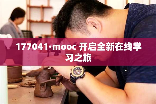 177041·mooc 开启全新在线学习之旅