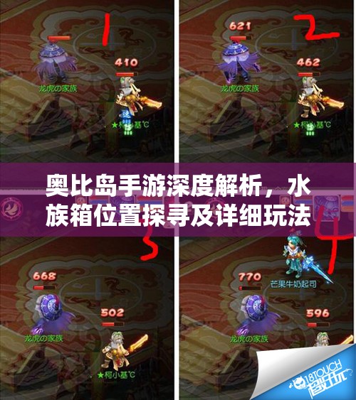 奥比岛手游深度解析，水族箱位置探寻及详细玩法全攻略