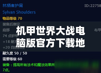 机甲世界大战电脑版官方下载地址、安装指南及其重要性与管理必备技巧