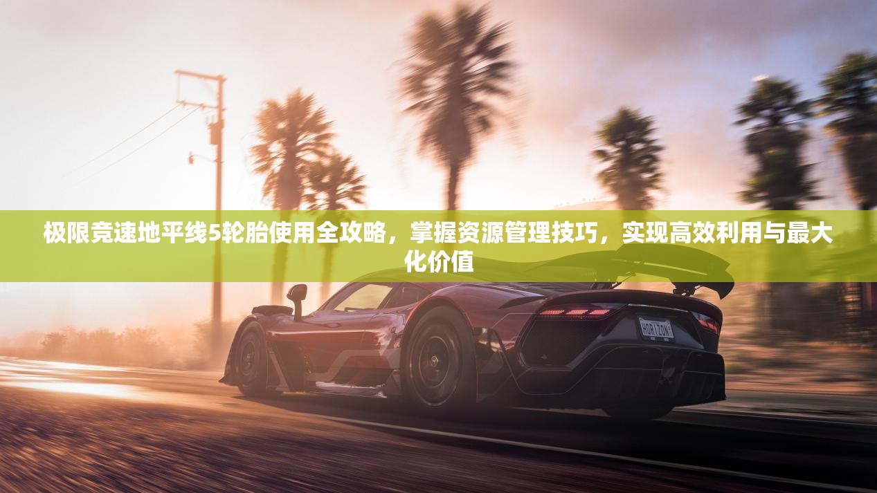 极限竞速地平线5轮胎使用全攻略，掌握资源管理技巧，实现高效利用与最大化价值