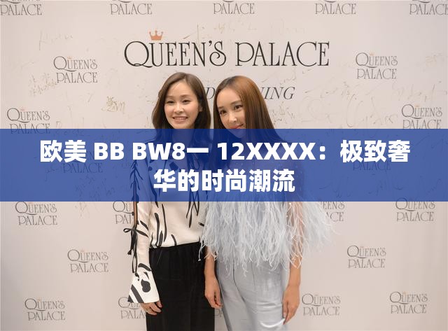 欧美 BB BW8一 12XXXX：极致奢华的时尚潮流