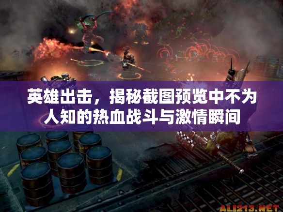 英雄出击，揭秘截图预览中不为人知的热血战斗与激情瞬间